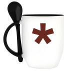 Кружка с ложкой