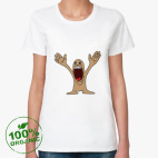 Женская футболка органик