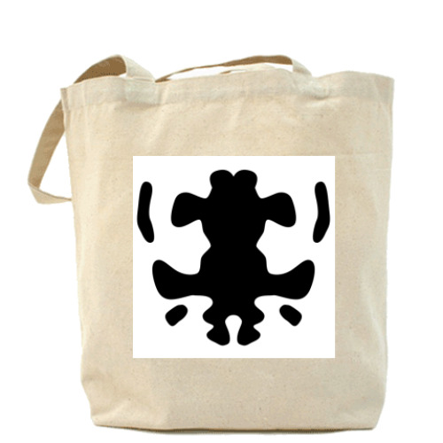 Сумка шоппер с принтом Тест Роршаха