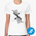 Женская спортивная футболка