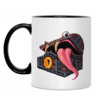 Кружка двухцветная