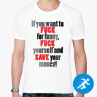 Мужская спортивная футболка