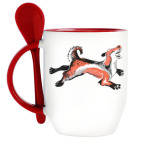 Собака в японском стиле