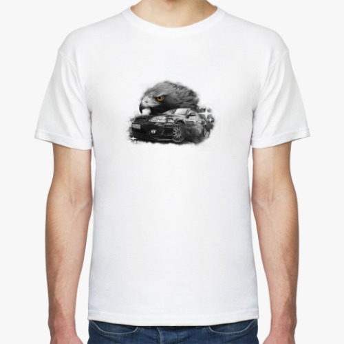 Футболка с принтом Скорость Ястреба