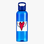 Прозрачная спортивная бутылка