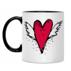 Кружка двухцветная