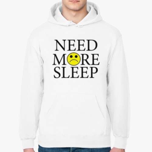 Толстовка худи Need more sleep