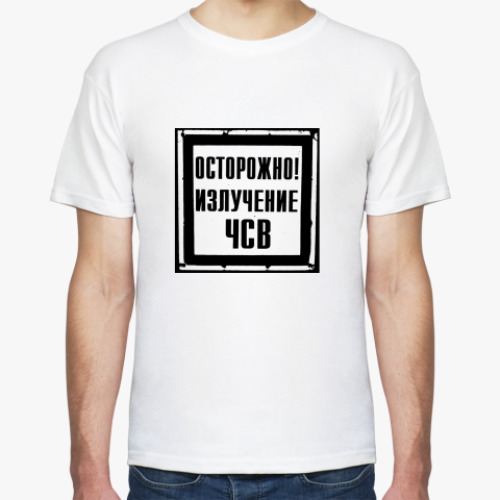Футболка с принтом чсв
