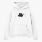 Толстовка худи оверсайз