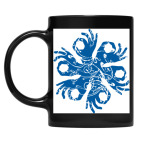 Кружка цветная UV-DTF