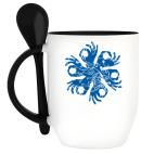 Кружка с ложкой