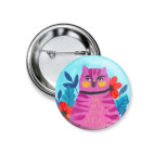 Фиолетовый кот