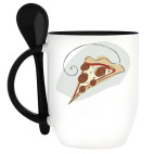 Кружка с ложкой