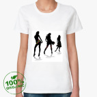 Женская футболка органик