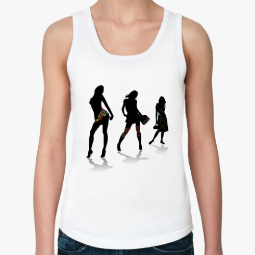 Женская майка с принтом  майка