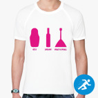 Мужская спортивная футболка