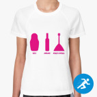 Женская спортивная футболка