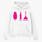 Толстовка худи оверсайз