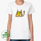 Женская футболка органик