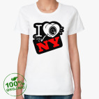 Женская футболка органик