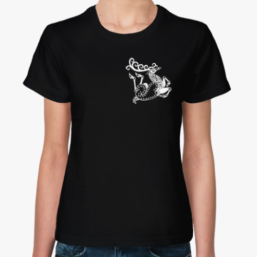 Женская футболка Скифский олень