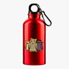 Металлическая бутылка 400 мл UV-DTF