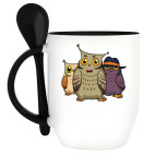 Кружка с ложкой