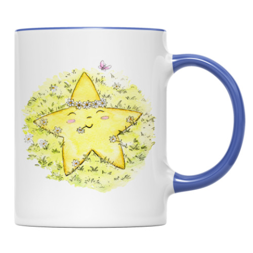 Кружка с принтом Звезда