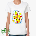 Женская футболка органик