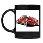 Кружка цветная UV-DTF