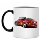 Кружка двухцветная