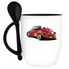 Кружка с ложкой