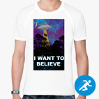 Мужская спортивная футболка