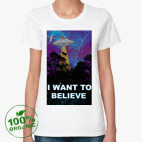 Женская футболка органик