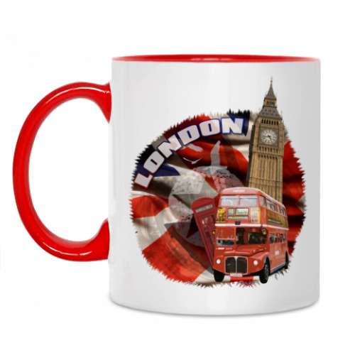Кружка с принтом London