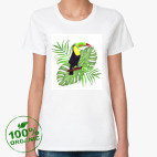 Женская футболка органик