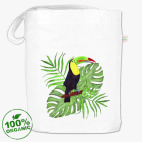 тропический букет с туканом