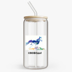 Банка с бамбуковой крышкой