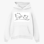 Толстовка худи оверсайз