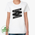 Женская футболка органик