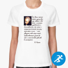 Женская спортивная футболка