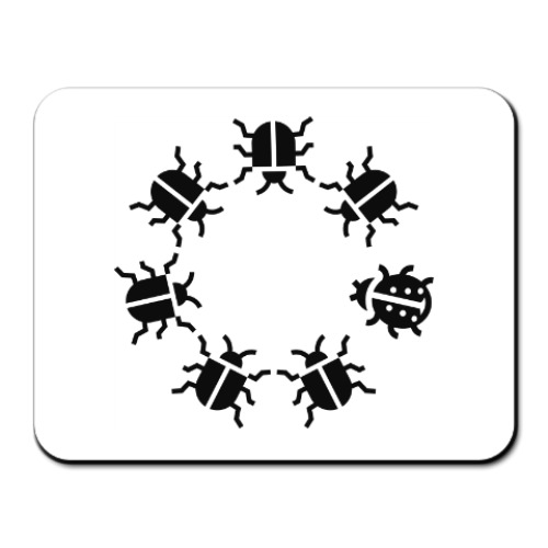 Коврик для мыши с принтом Другой жук