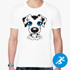 Мужская спортивная футболка