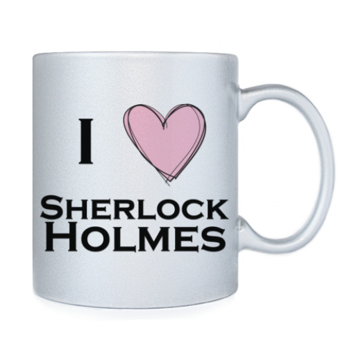 Кружка с принтом 'Шерлок Холмс'