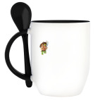 Кружка с ложкой