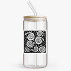 Банка с бамбуковой крышкой