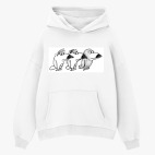 Толстовка худи оверсайз