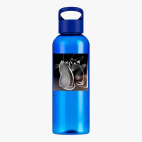 Прозрачная спортивная бутылка