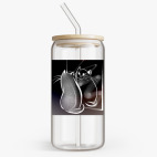 Банка с бамбуковой крышкой