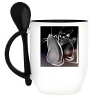 Кружка с ложкой